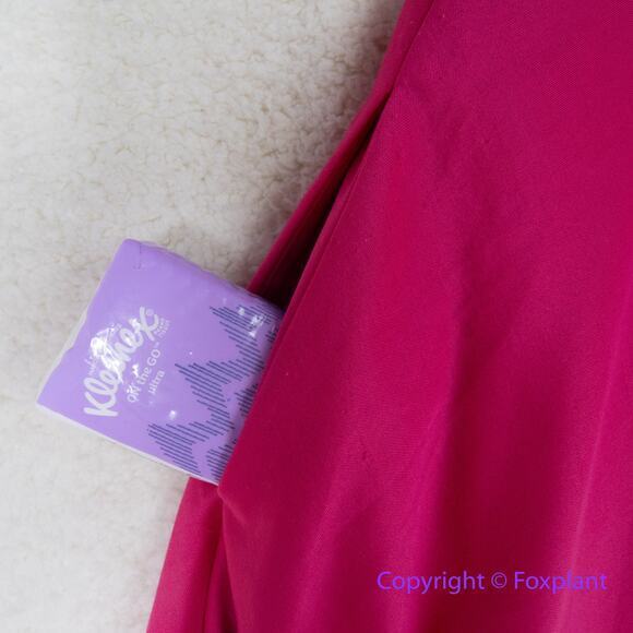 Hutch Barbiecore hot pink sleeveless fit and flare scuba dress, size 1X - Picture 12 of 16